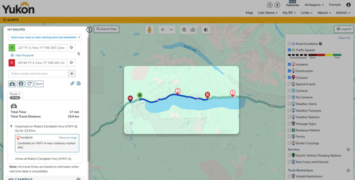 Creating & Saving a Customized Route