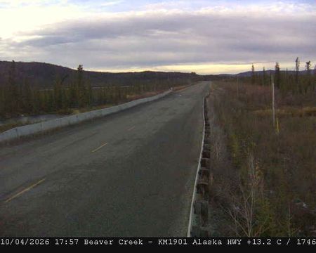 Beaver Creek - Alaska Highway - km 1901